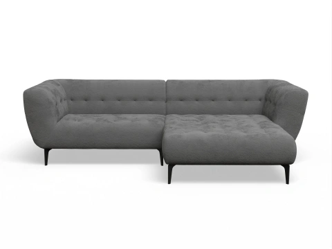 Ecksofa mit Longchair rechts